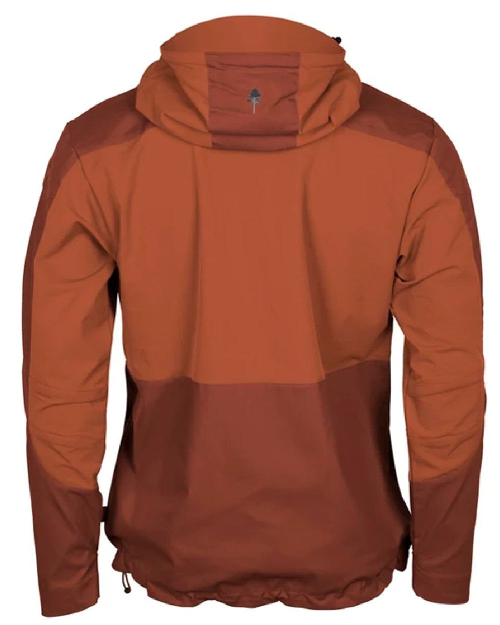 Terracotta coloured Pinewood Mens Finnveden Hybrid Jacket on white background