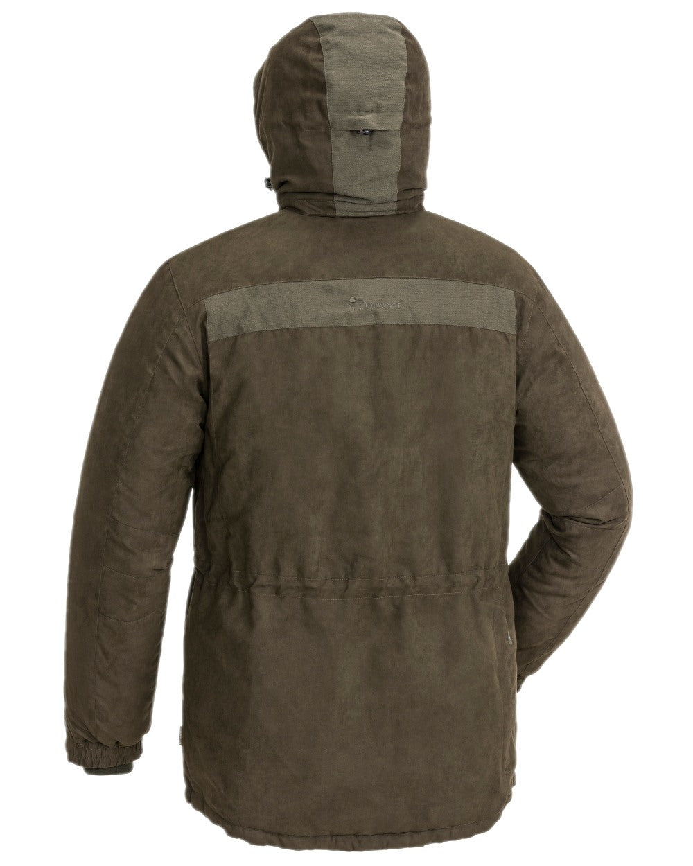 Suede Brown Coloured Pinewood Mens Smaland Abisko 2.0 Hunting Jacket on white background