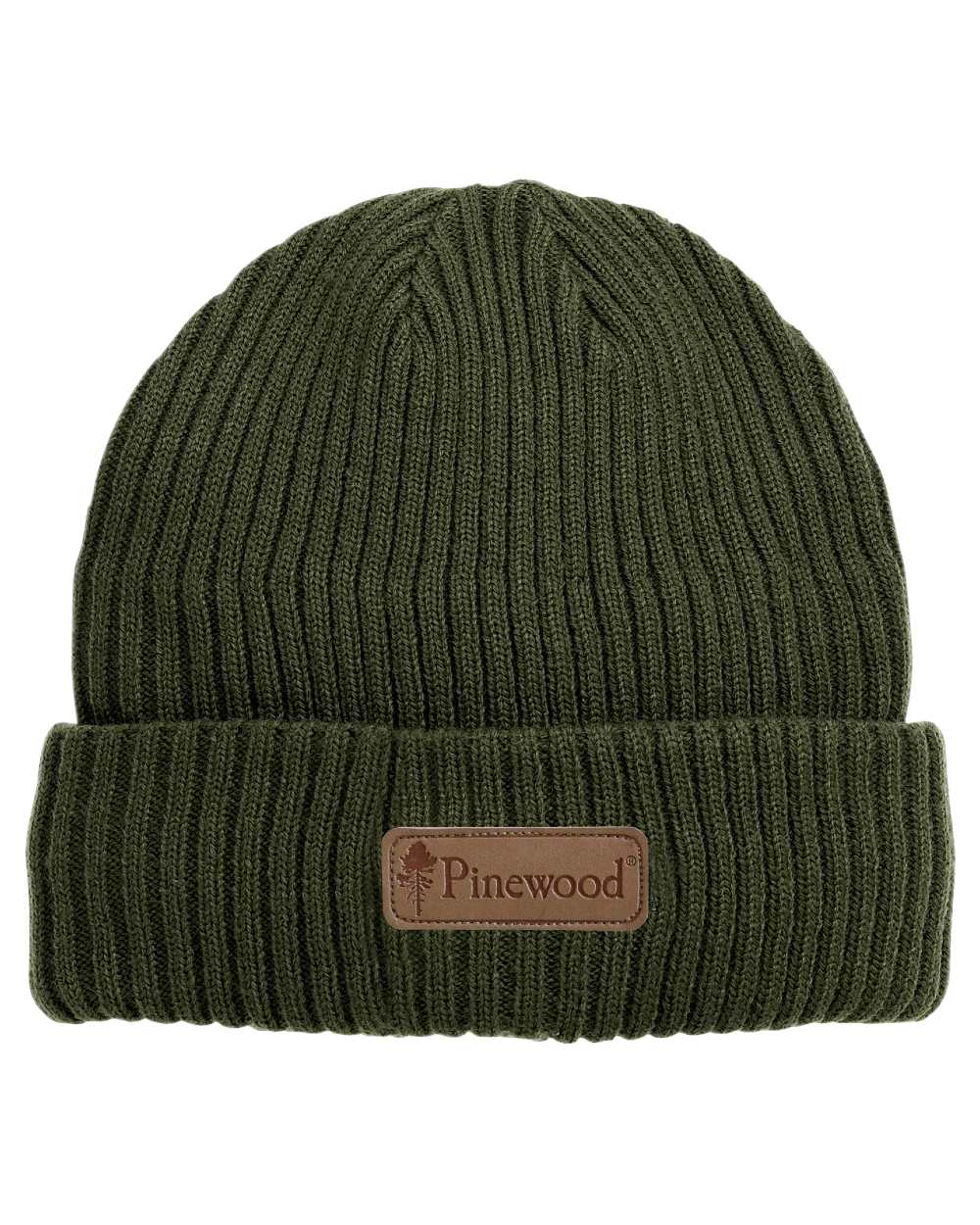 Green Coloured Pinewood New Stoten Hat on white background