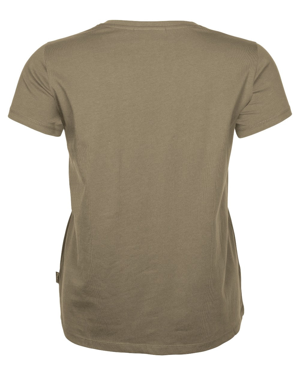 Green Hunter Brown Khaki coloured Pinewood Womens 3 Pack T-Shirt on white background