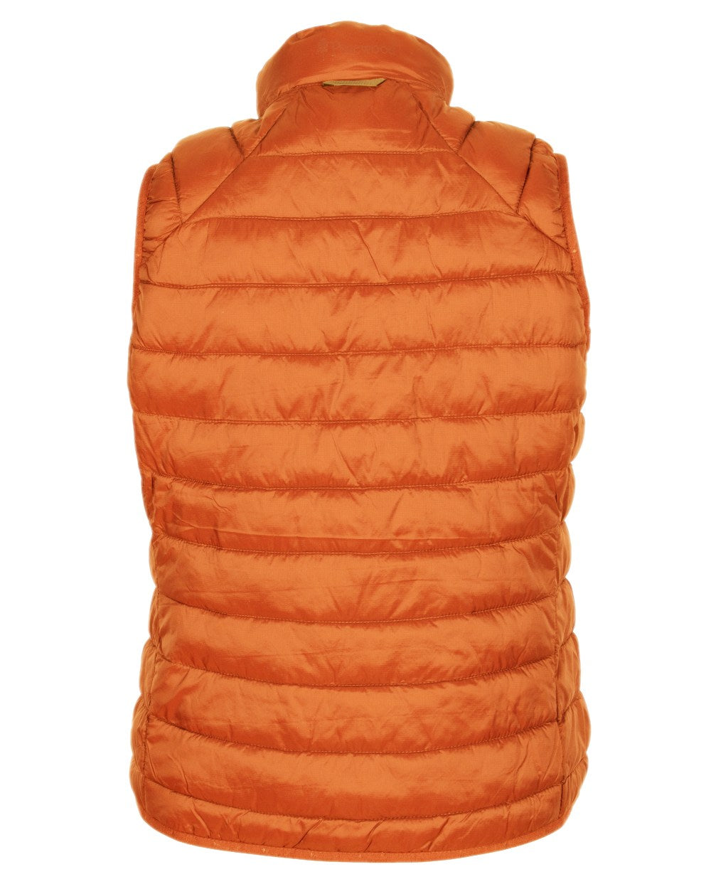 Burned Orange Coloured Pinewood Womens Abisko Insulation Vest on white background