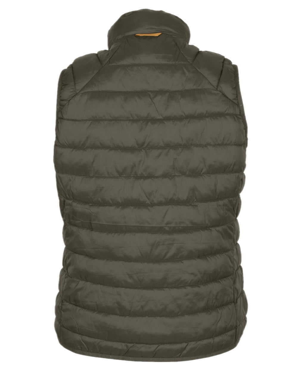 Clover Green Coloured Pinewood Womens Abisko Insulation Vest on white background