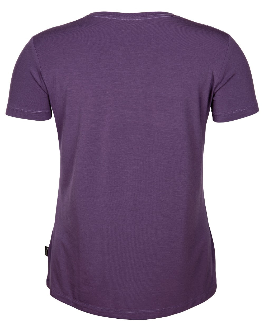 Lilac coloured Pinewood Womens Active Fast-Dry T-Shirt on white background