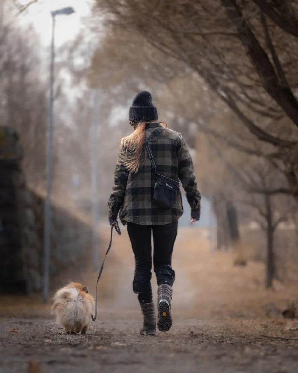 Green Black coloured Pinewood Womens Canada Classic 2.0 Shirt on street background