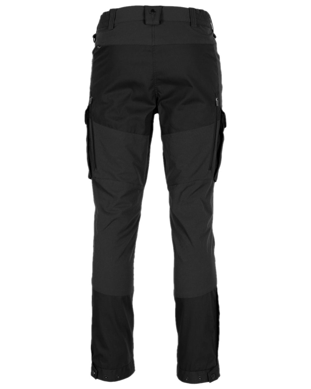 Black Coloured Pinewood Womens Dog Sports Trainer Extreme Trousers on white background