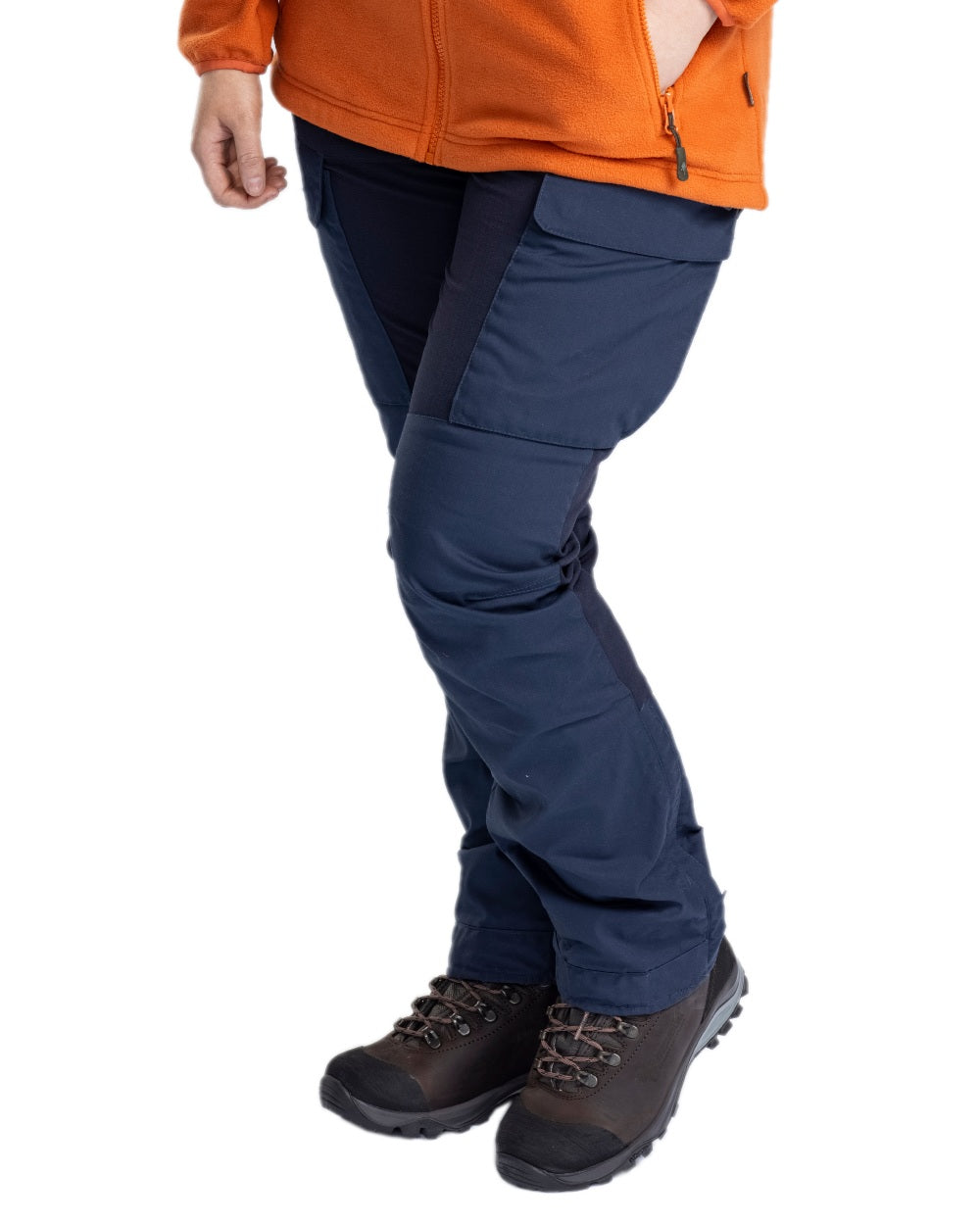 Dark Navy Deep Dark Navy Coloured Pinewood Womens Dog Sports Trainer Extreme Trousers on white background