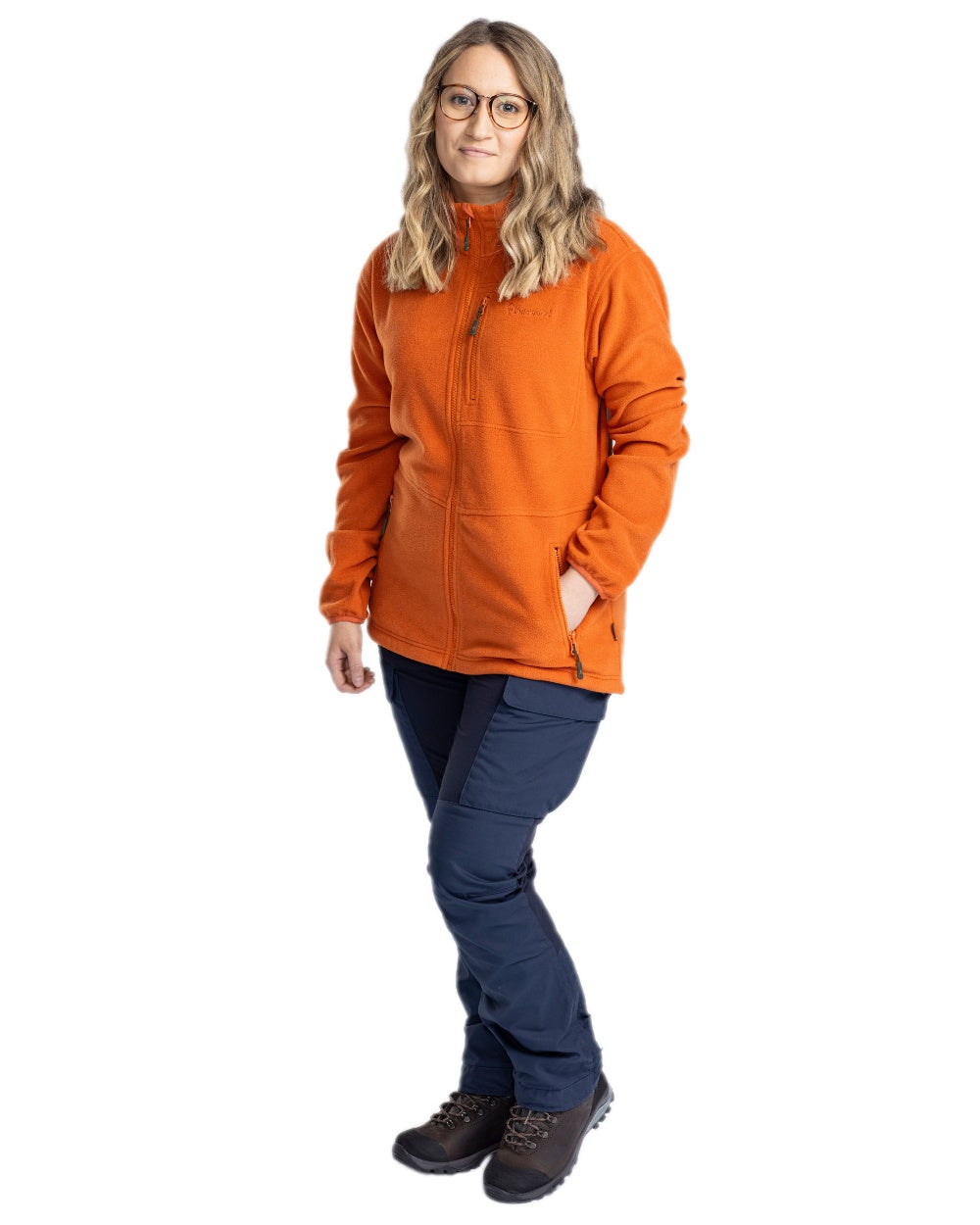 Dark Navy Deep Dark Navy Coloured Pinewood Womens Dog Sports Trainer Extreme Trousers on white background