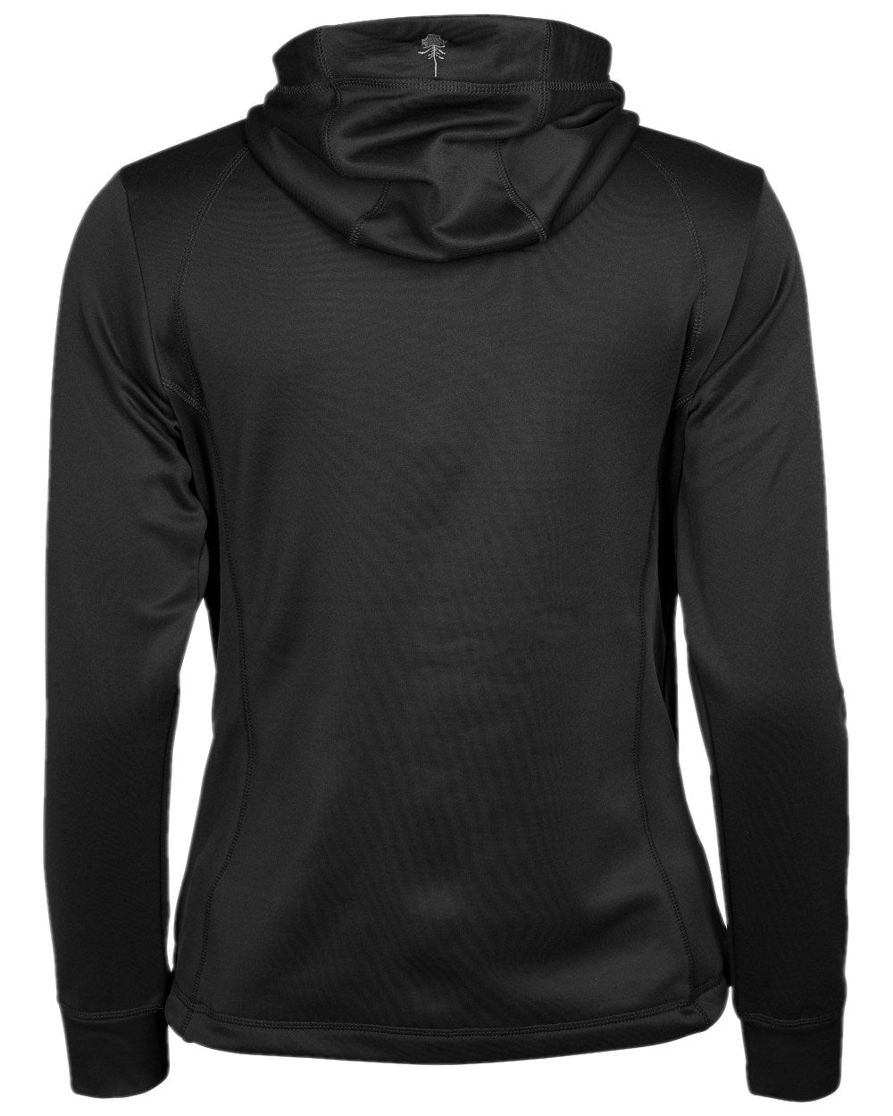 Black Coloured Pinewood Womens Finnveden Hoodie on white background