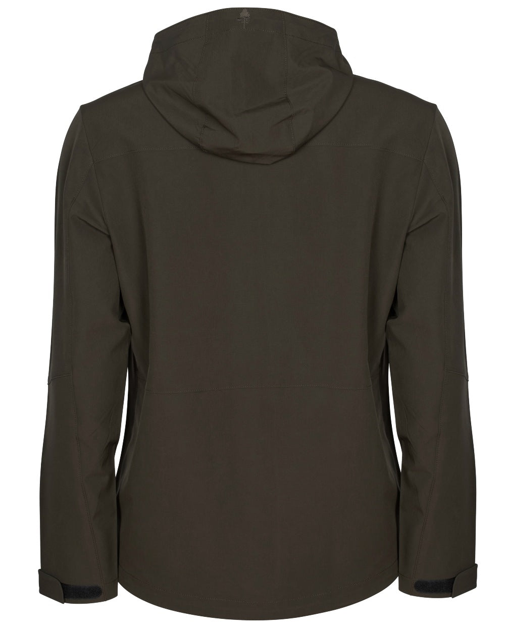 Dark Green coloured Pinewood Womens Finnveden Trail Stretch Jacket on white background