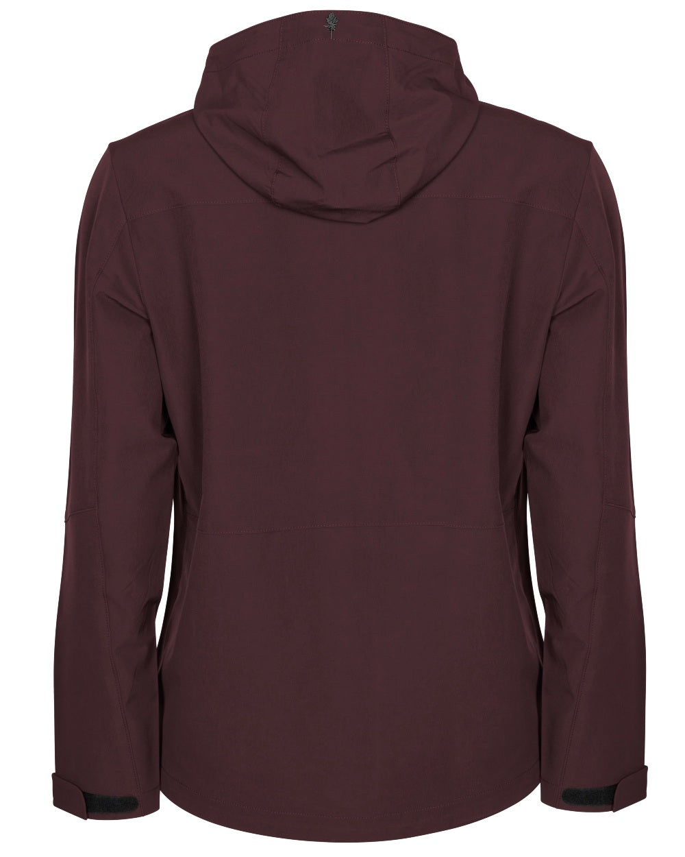 Earth Plum coloured Pinewood Womens Finnveden Trail Stretch Jacket on white background