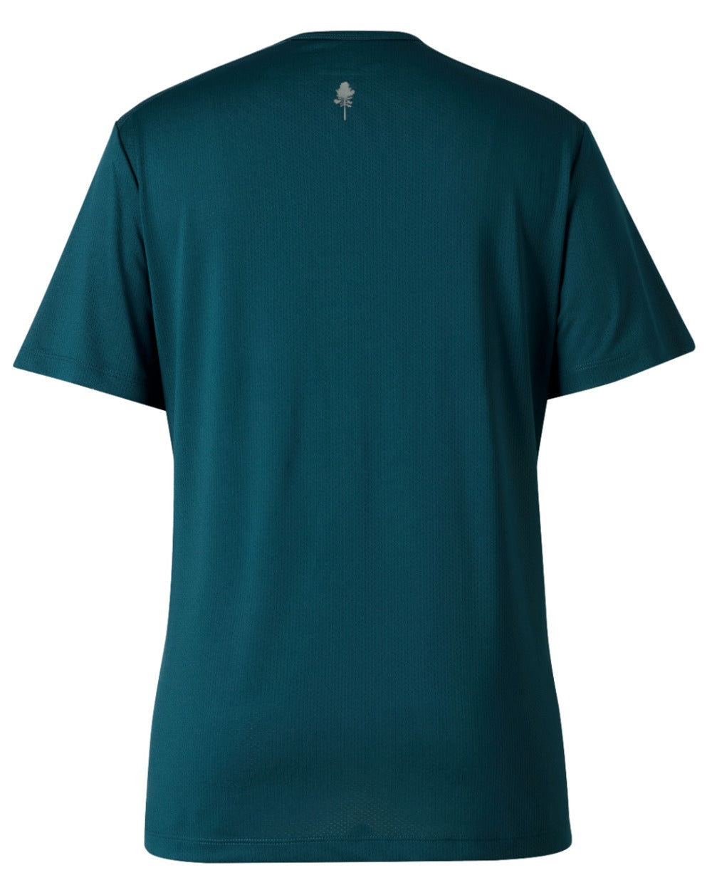 Dark Teal Blue coloured Pinewood Womens Function T-Shirt on white background