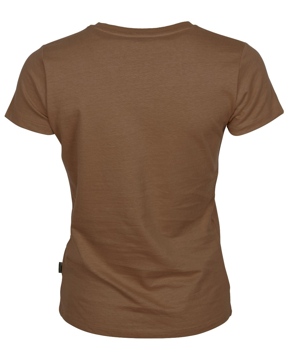 Nougat coloured Pinewood Womens Outdoor Life T-Shirt on white background