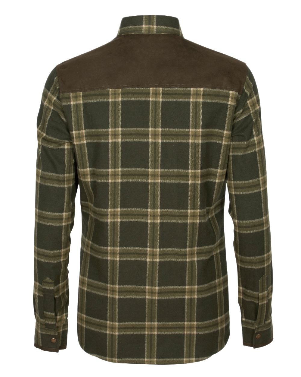 Dark Green Green Coloured Pinewood Womens Prestwick Exclusive Shirt on white background
