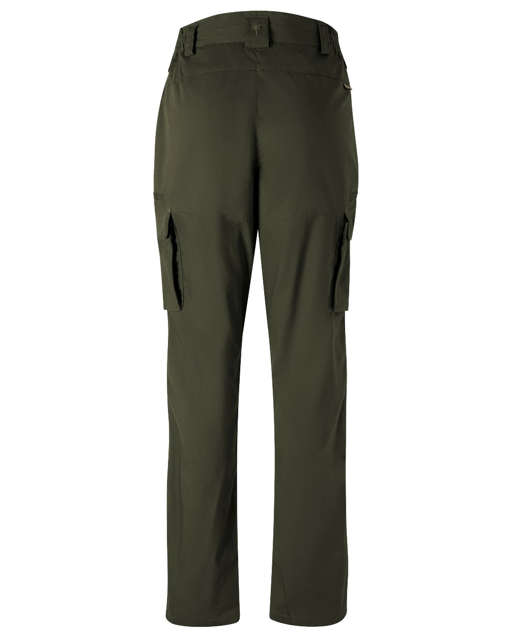 Moss Green coloured Pinewood Womens Pro InsectSafe Trousers on white background