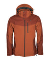 Pinewood Mens Finnveden Hybrid Jacket in Terracotta #colour_terracotta