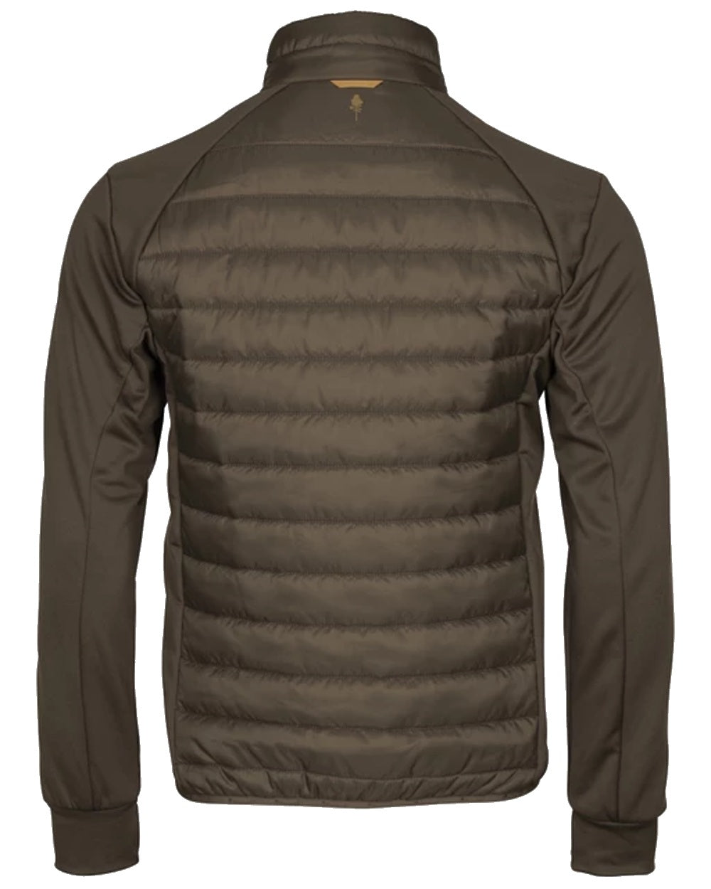 Pinewood Mens Finnveden Hybrid Power Fleece Jacket in Dusty Brown