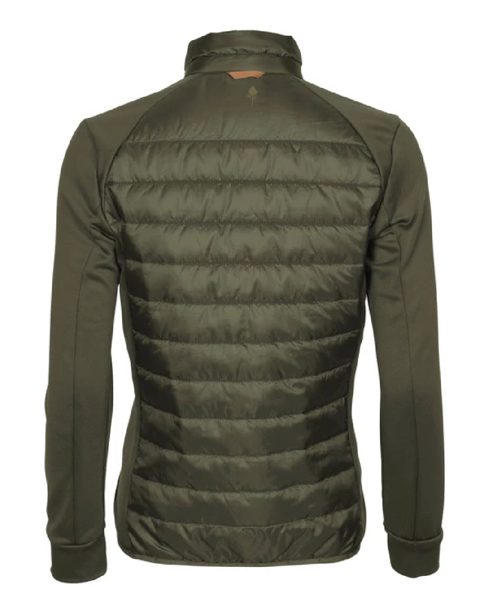 Pinewood Womens Finnveden Hybrid Power Fleece Jacket in Olive