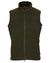 Pinewood Womens Småland Forest Fleece Vest in Hunting Green #colour_hunting-green
