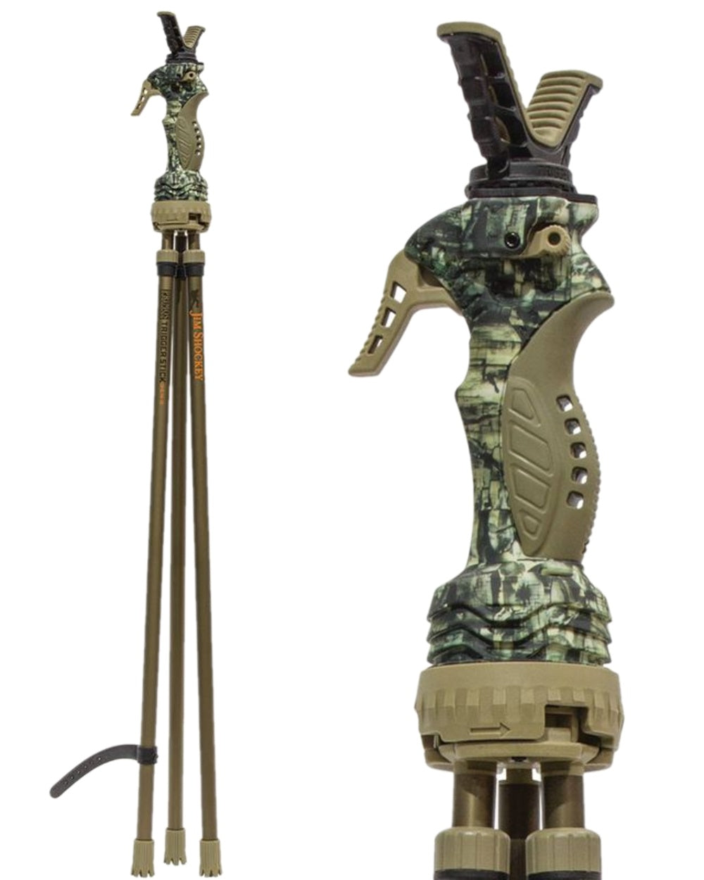 Primos Gen 3 Trigger Stick Tall Tripod On White Background