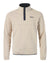 Pumice Coloured Musto Mens Classic Fleece Pullover On A White Background #colour_pumice