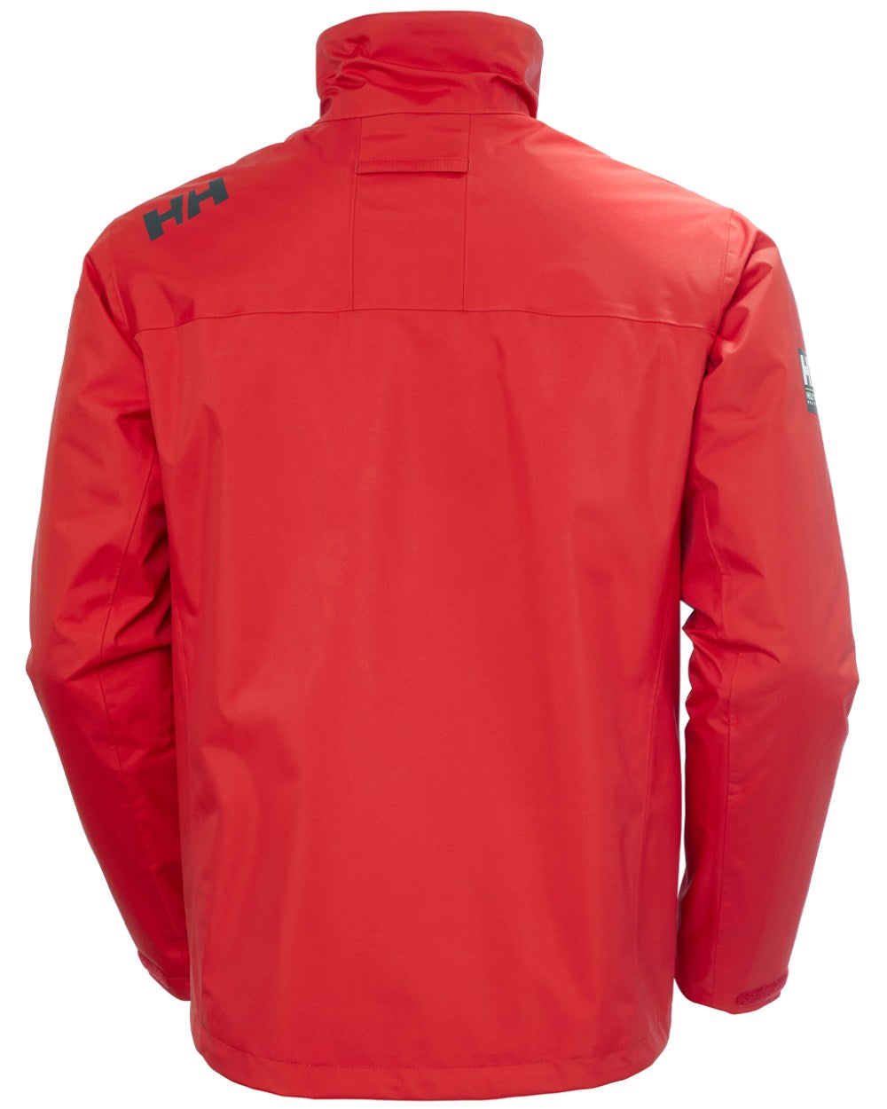Red Coloured Helly Hansen Mens Crew Midlayer Jacket 2 On A White Background