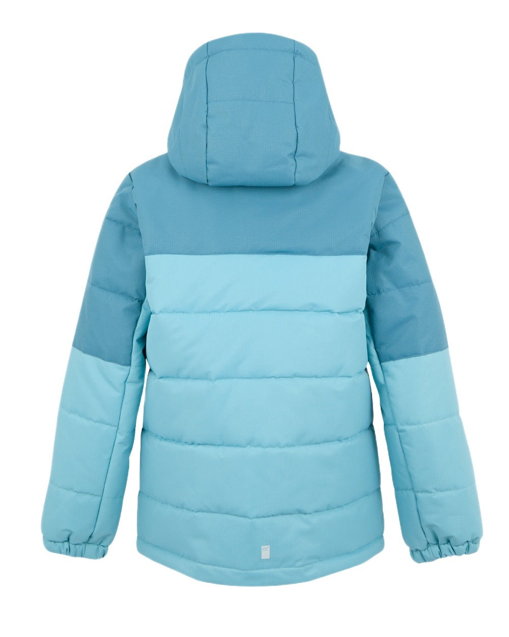 Storm Blue Nordic Blue Coloured Regatta Childrens Lofthouse Insulated Jacket on white background