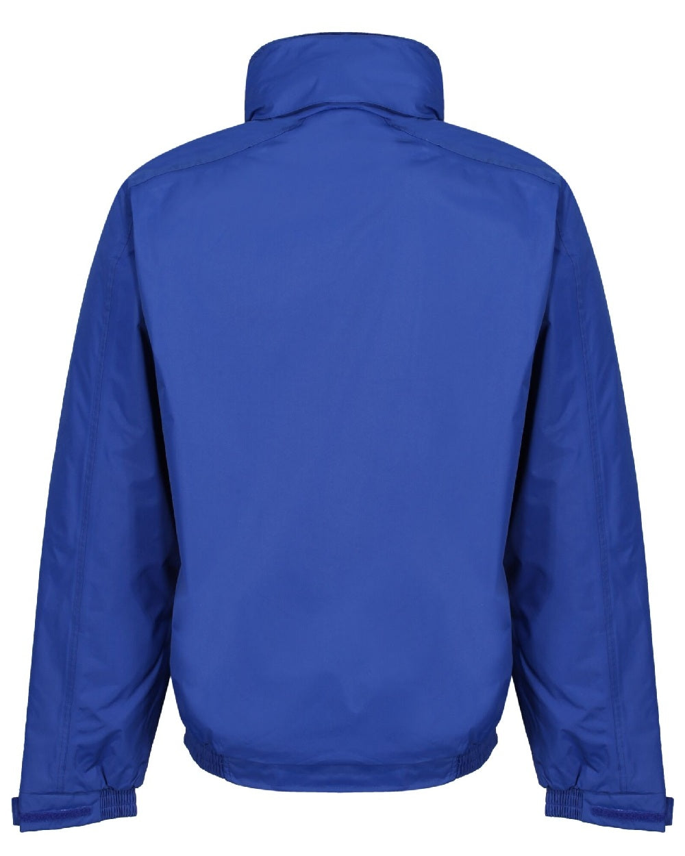 New Royal coloured Regatta Dover Fleece Lined Bomber Jacket on white background
