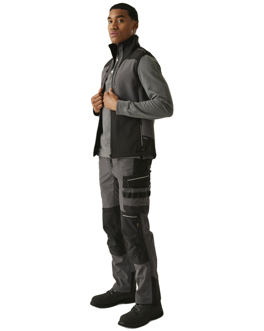 Slate Grey Black coloured Regatta Men&