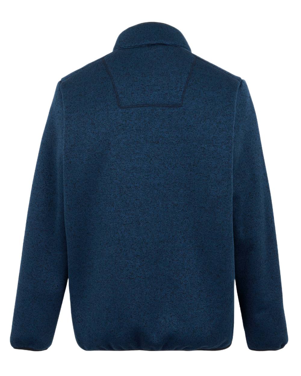 Navy Coloured Regatta Mens Barlee Full Zip Fleece Jacket on white background