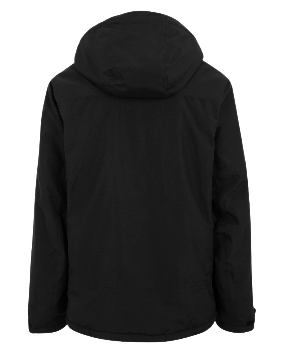 Black Coloured Regatta Mens Caspen Waterproof Insulated Jacket on white background