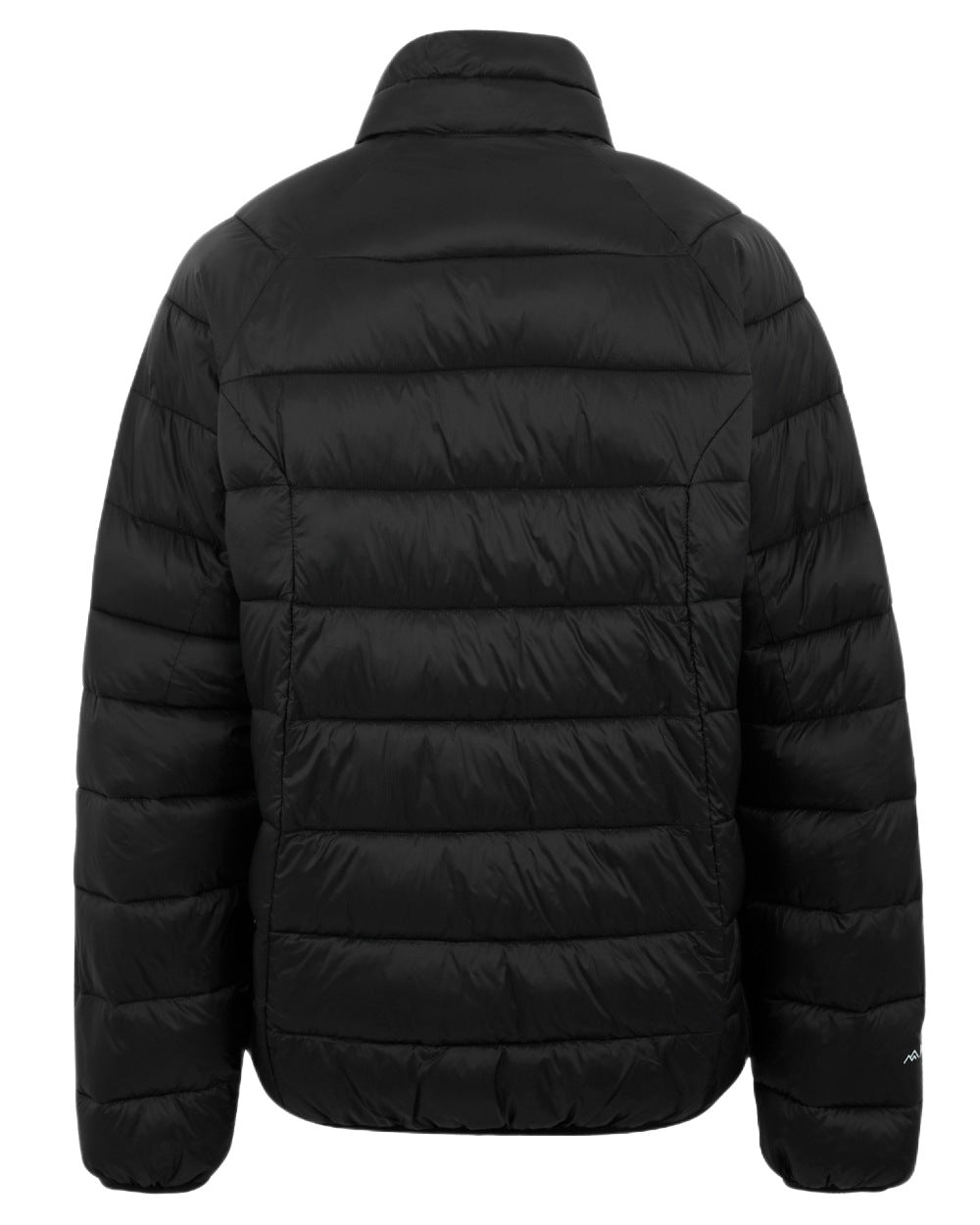 Black Coloured Regatta Mens Dalent Padded Jacket on white background