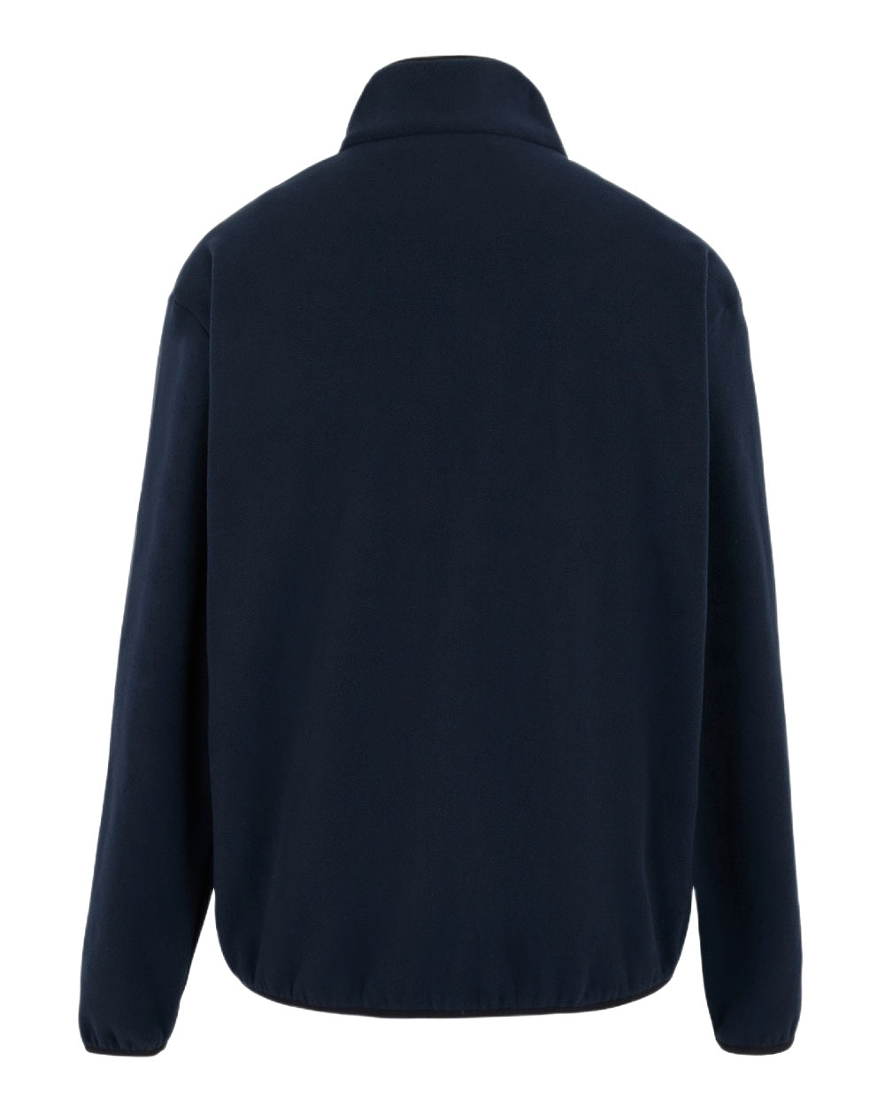 Navy Coloured Regatta Mens Frankie Full Zip Fleece Jacket on white background