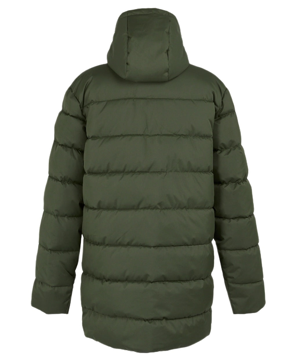 Dark Khaki Coloured Regatta Mens Lakiver Padded Jacket on white background