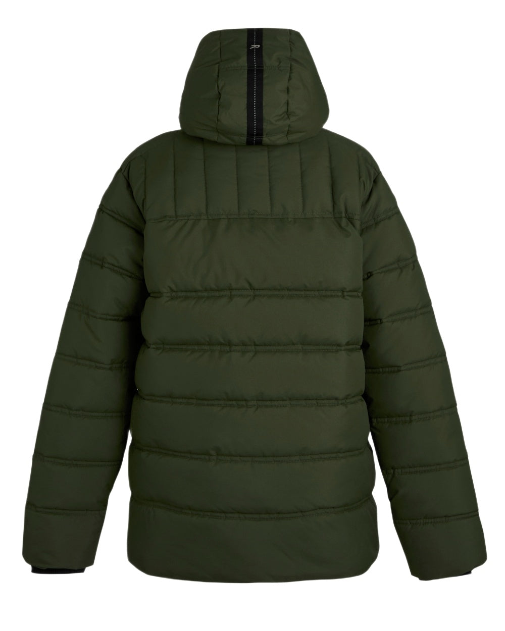 Olive Night Pumpkin Spice Coloured Regatta Mens Leeshaw Padded Jacket on white background