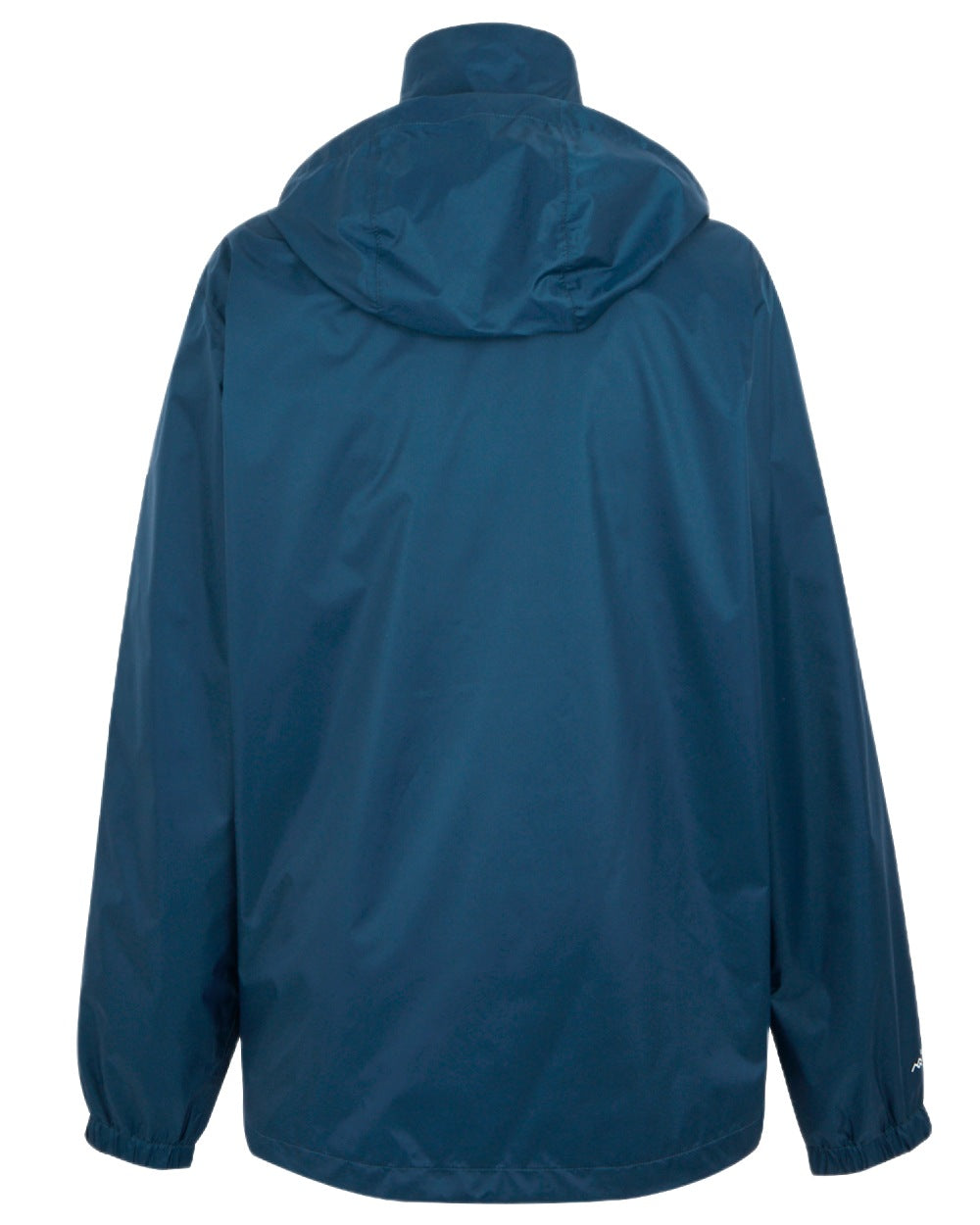 Moonlight Denim Tangerine Tango Coloured Regatta Mens Lyle IV Waterproof Packaway Jacket on white background