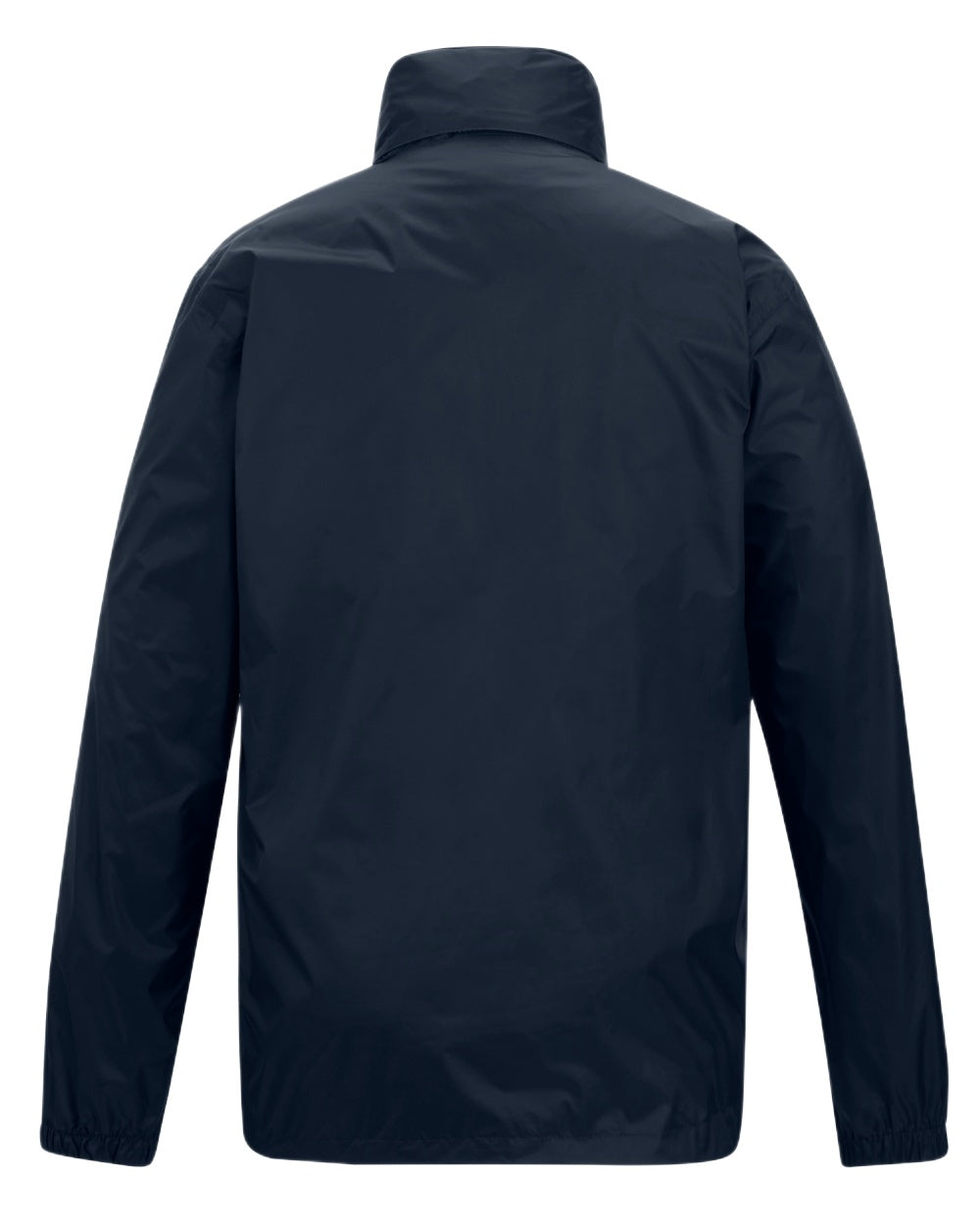 Navy Coloured Regatta Mens Lyle IV Waterproof Packaway Jacket on white background