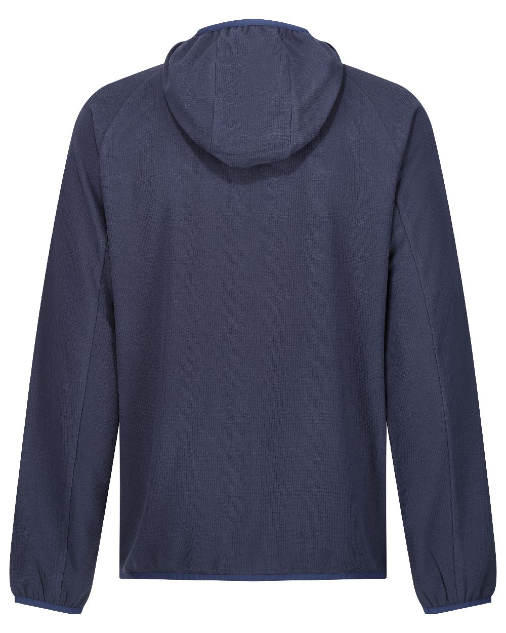 Navy French Blue coloured Regatta Mens Navigate Full-Zip Fleece Jacket on white background