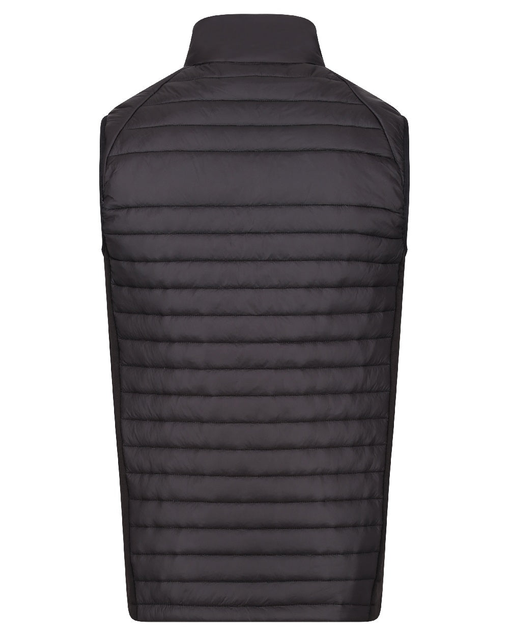 Black Seal Grey coloured Regatta Mens Navigate Hybrid Bodywarmer on white background