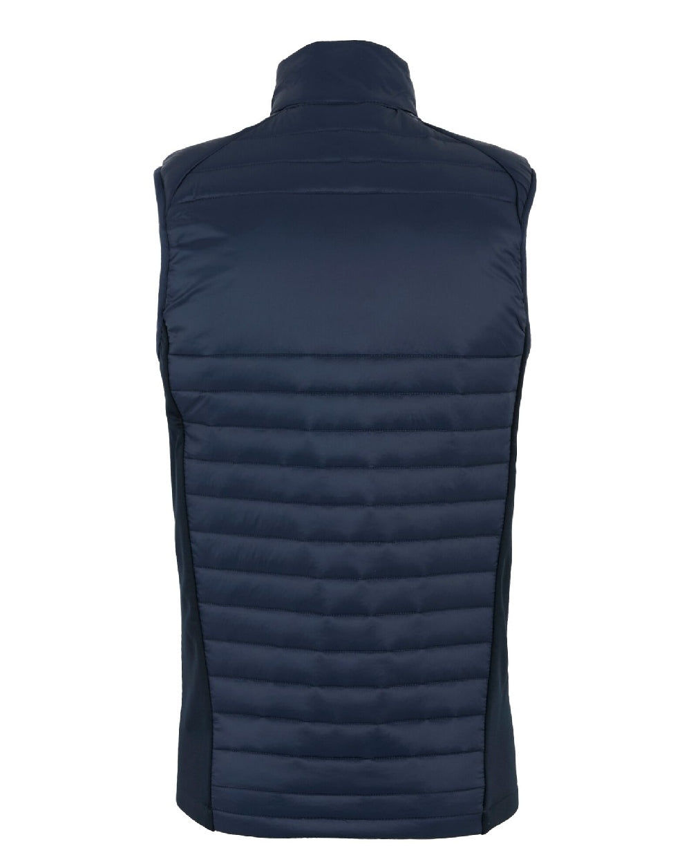 Navy Seal Grey coloured Regatta Mens Navigate Hybrid Bodywarmer on white background
