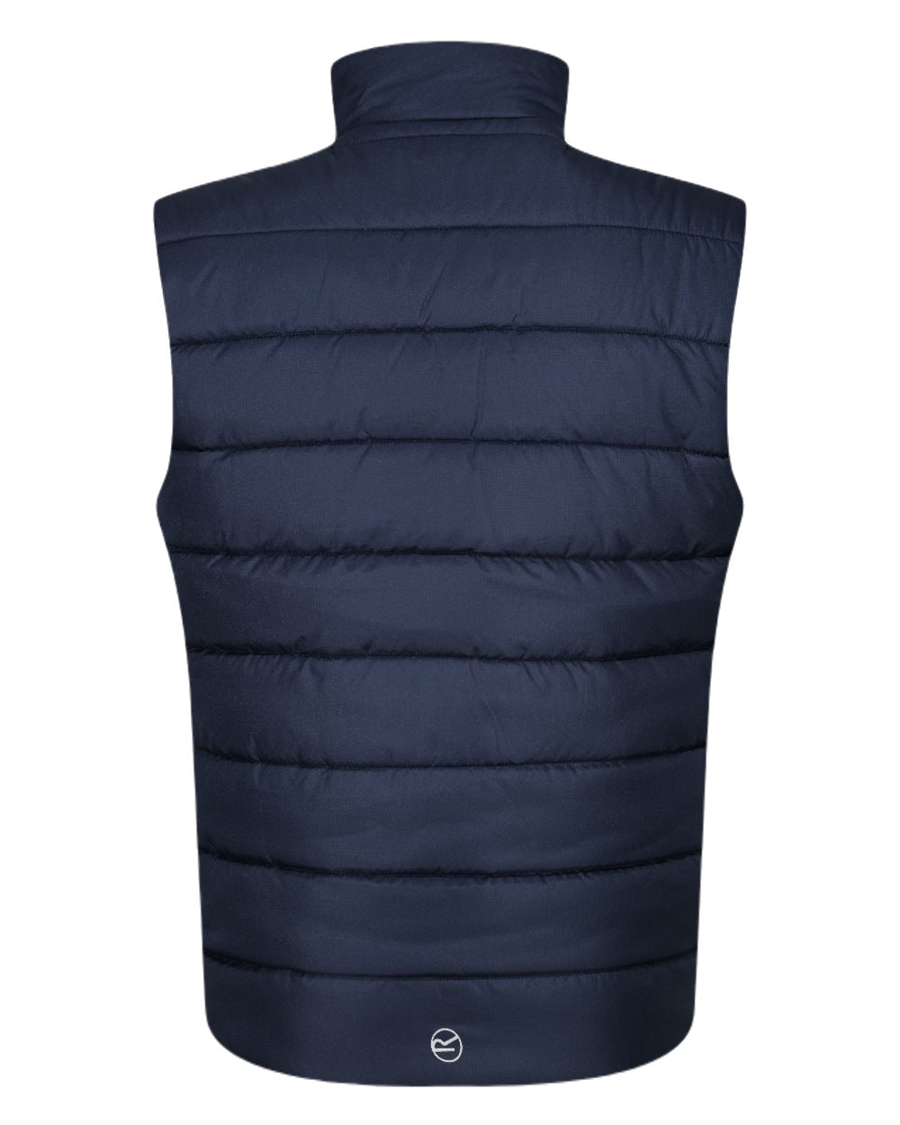 Navy Seal Grey coloured Regatta Mens Navigate Thermal Bodywarmer on white background