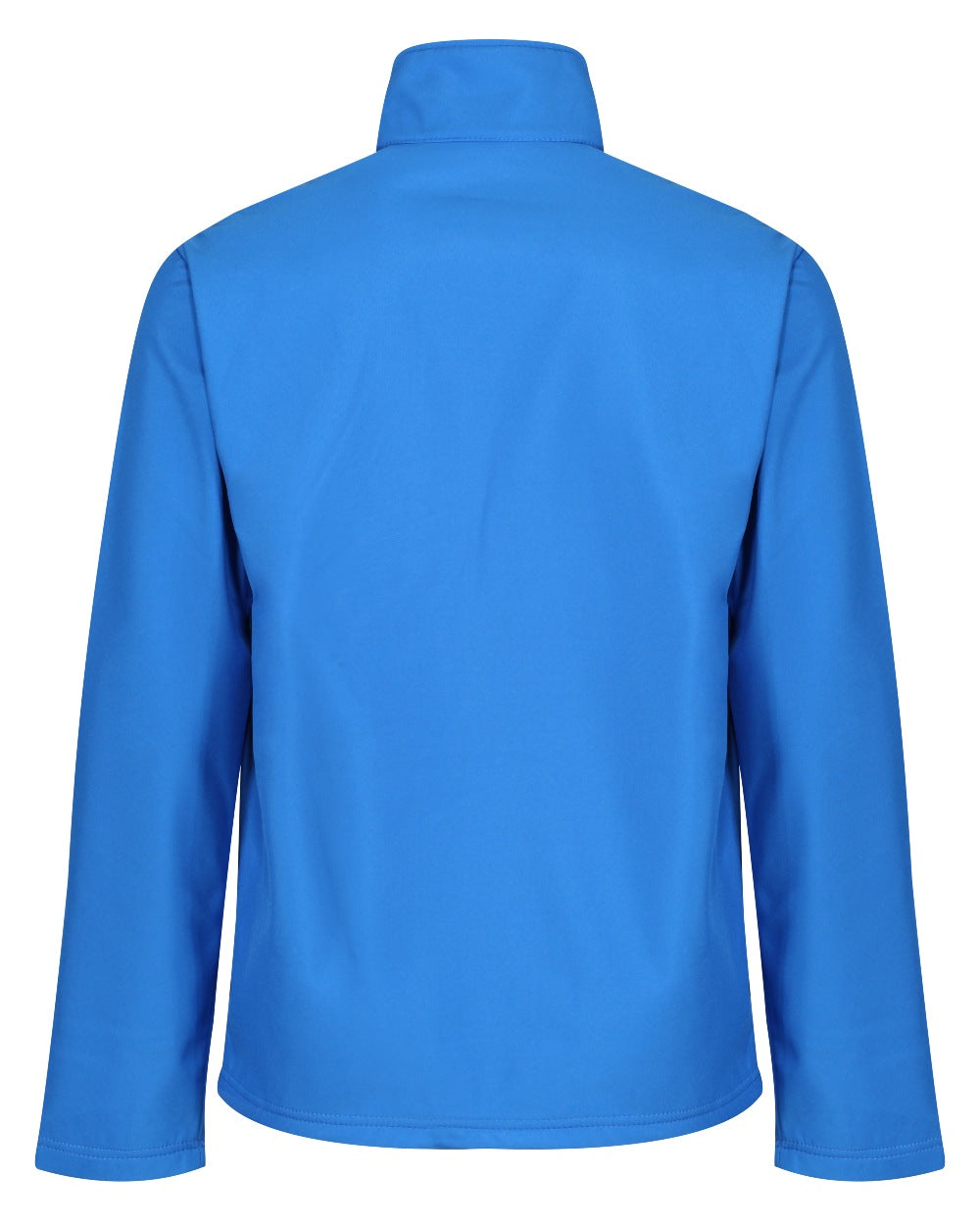 Oxford Blue Black coloured Regatta Mens Octagon II Printable 3 Layer Membrane Softshell Jacket on white background