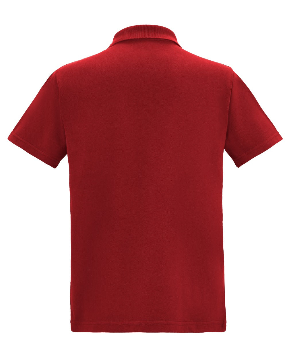 Red coloured Regatta Mens Pro 50/50 Pique Polo T-Shirt on white background