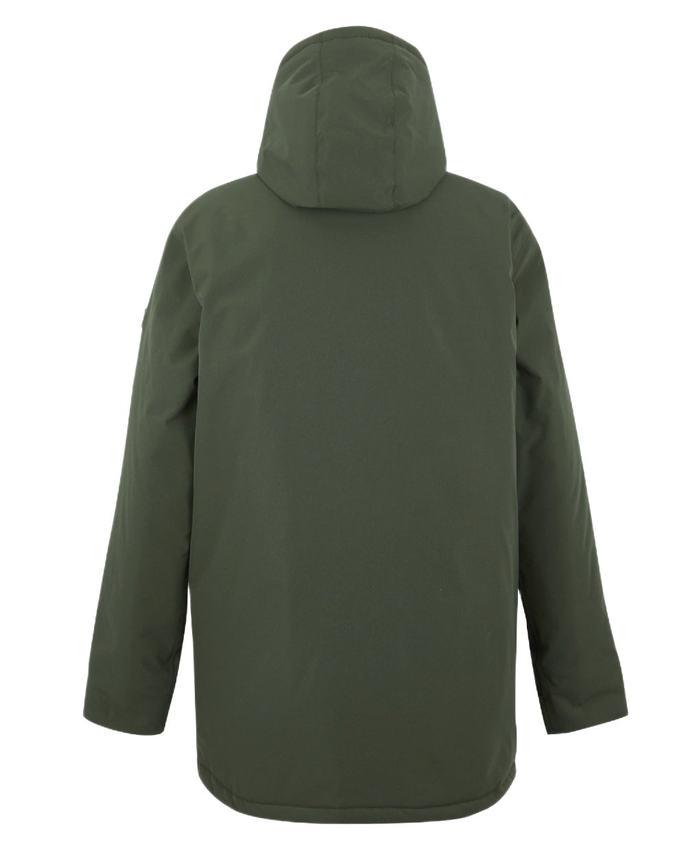 Green Coloured Regatta Mens Rhodo Padded Jacket on white background