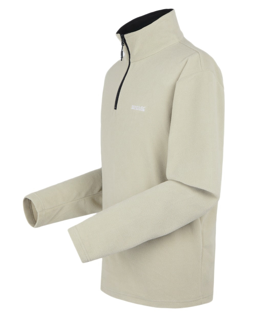Abbeystone Coloured Regatta Mens Thompson Lightweight Half Zip Fleece on white background