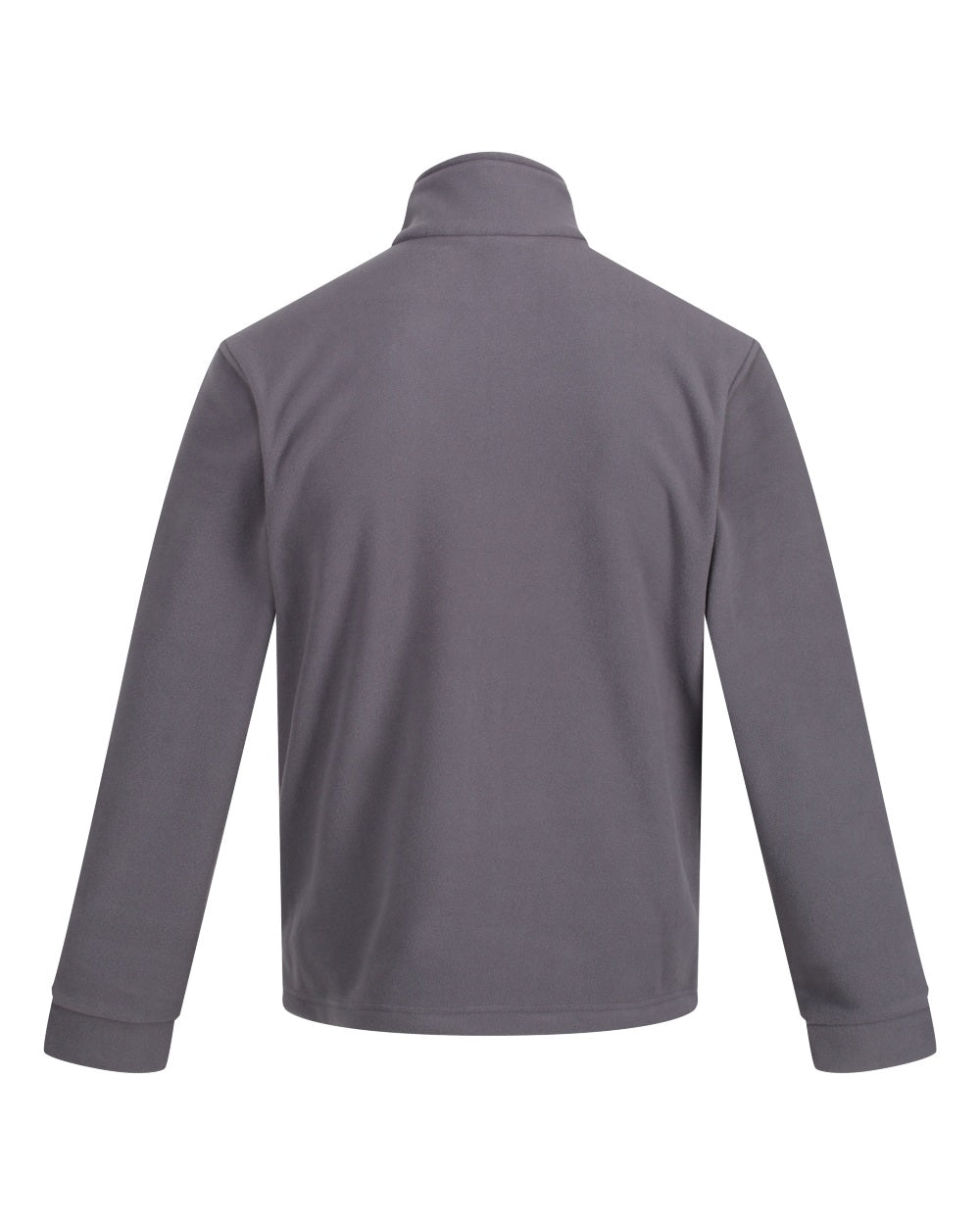 Seal Grey coloured Regatta Mens Thor 300 Full Zip Fleece on white background