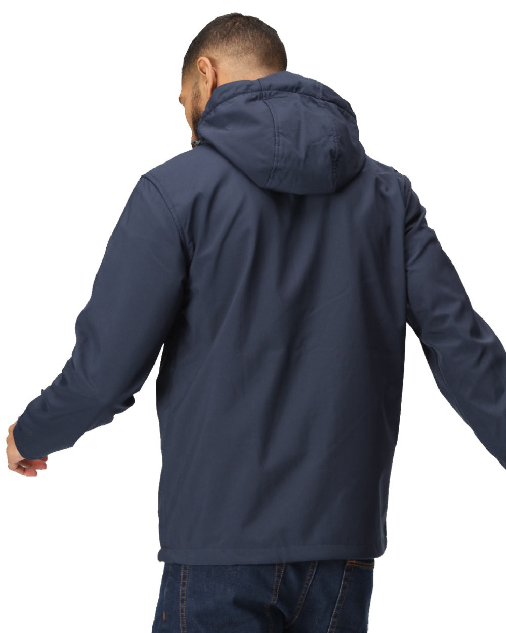 Regatta Professional Mens Venturer 3 Layer Printable Hooded Softshell Jacket