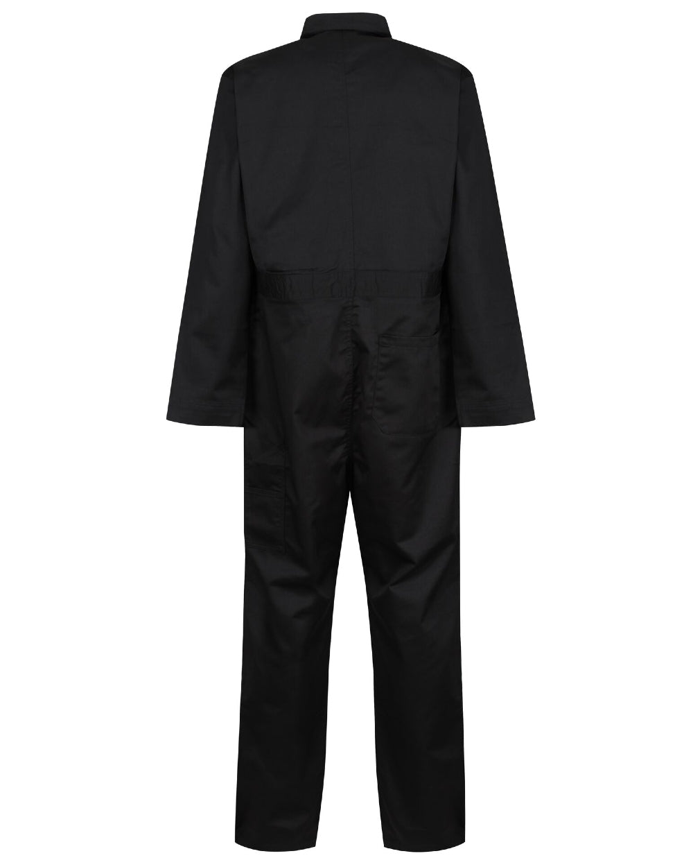 Navy coloured Regatta Pro Stud Fasten Coverall on white background