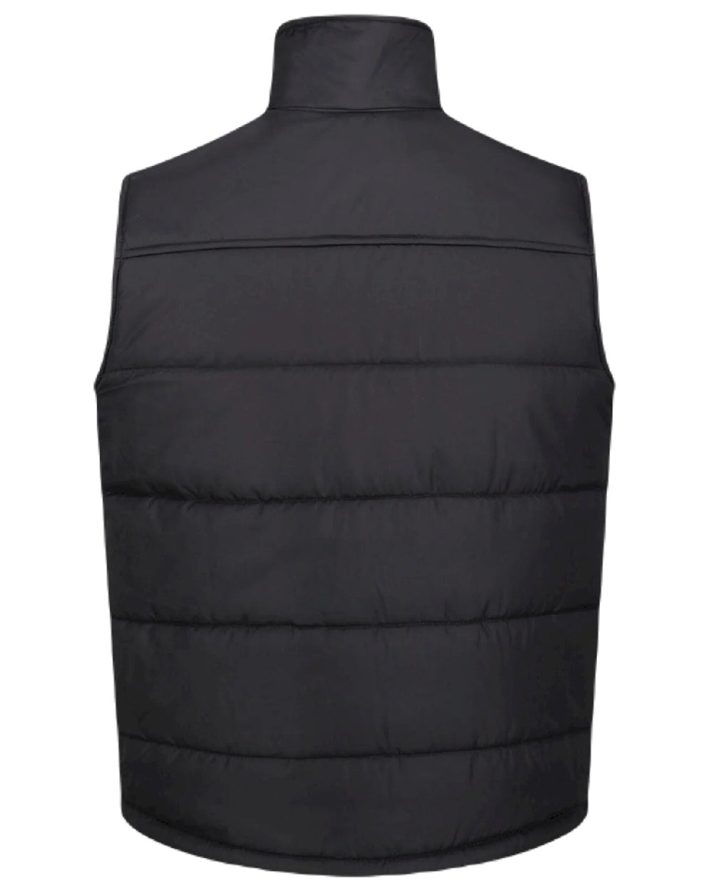 Black coloured Regatta Professional Altoona Insulated Quilted Gilet on white background