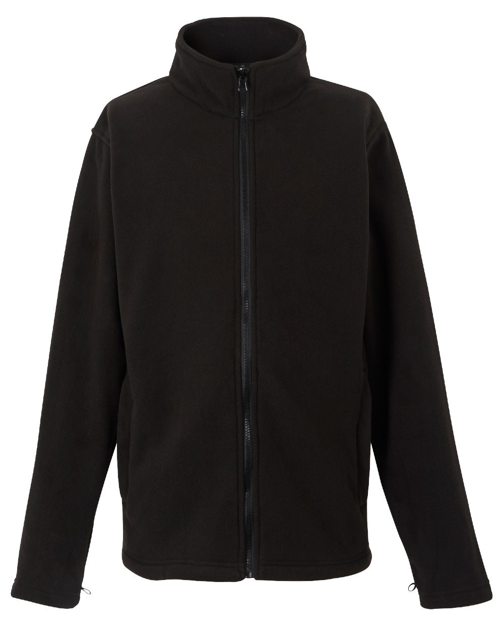 Black coloured Regatta Professional Mens Erasmus 4 In 1 Softshell Jacket on white background