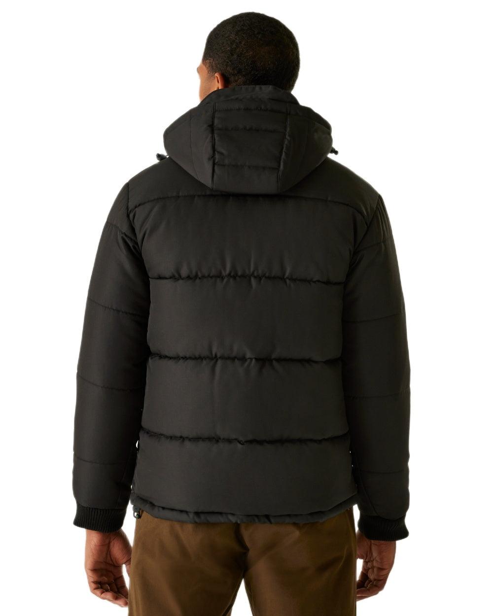 Black coloured Regatta Professional Mens Northdale Insulated Jacket on white background